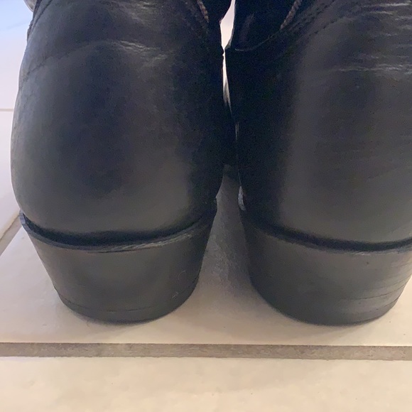 Nocona black men’s cowboy boots 12A 11C 10.5D - Picture 4 of 8